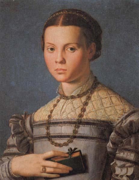 Agnolo Bronzino Portrait of a Little Gril with a Book Germany oil painting art